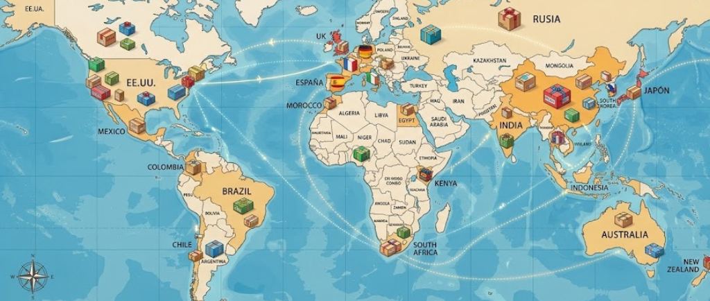 Empresas con actividad internacional